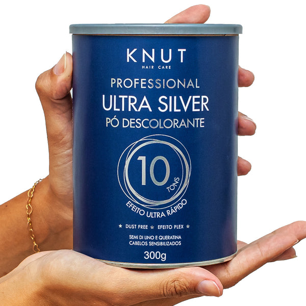 PÓ DESCOLORANTE KNUT SILVER ULTRA PREMIUM 300G