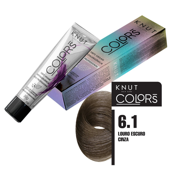 KNUT COLORS 50G COR 6.1 LOURO ESCURO CINZA