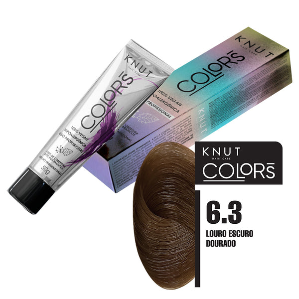 KNUT COLORS 50G COR 6.3 LOURO ESCURO DOURADO