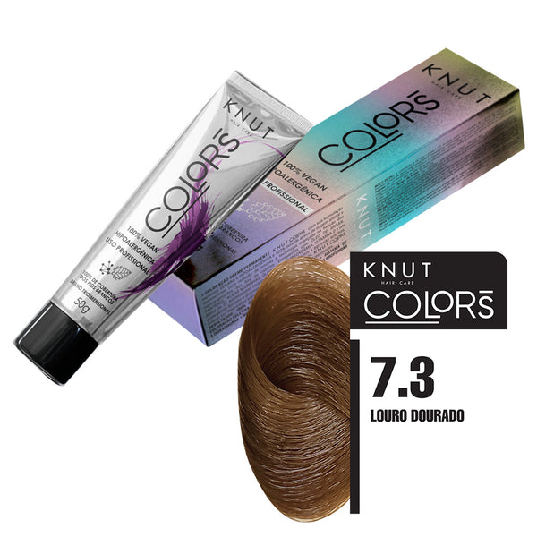 KNUT COLORS 50G COR 7.3 LOURO DOURADO