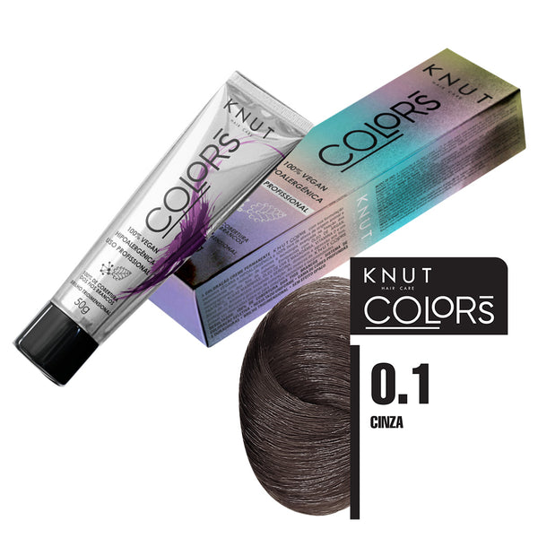 KNUT COLORS 50G COR 0.1 CINZA