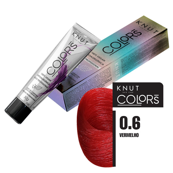 KNUT COLORS 50G COR 0.6 VERMELHO